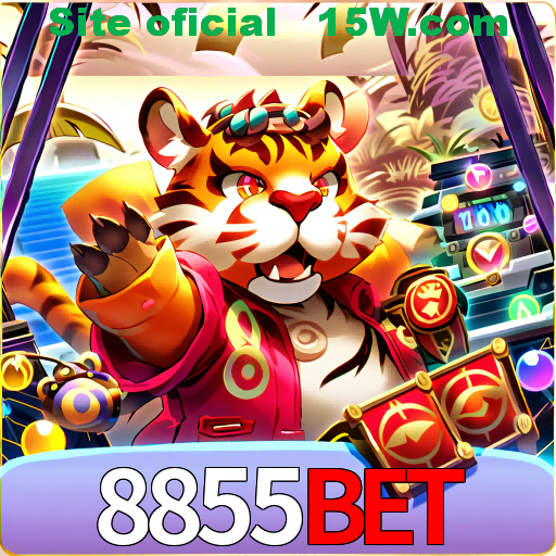 Imagem promocional da 8855Bet mostrando a plataforma e suas vantagens